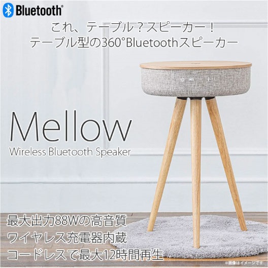 Welle(ベレー)-Mellow(メロウ)W501T テーブル型の360°Bluetooth 